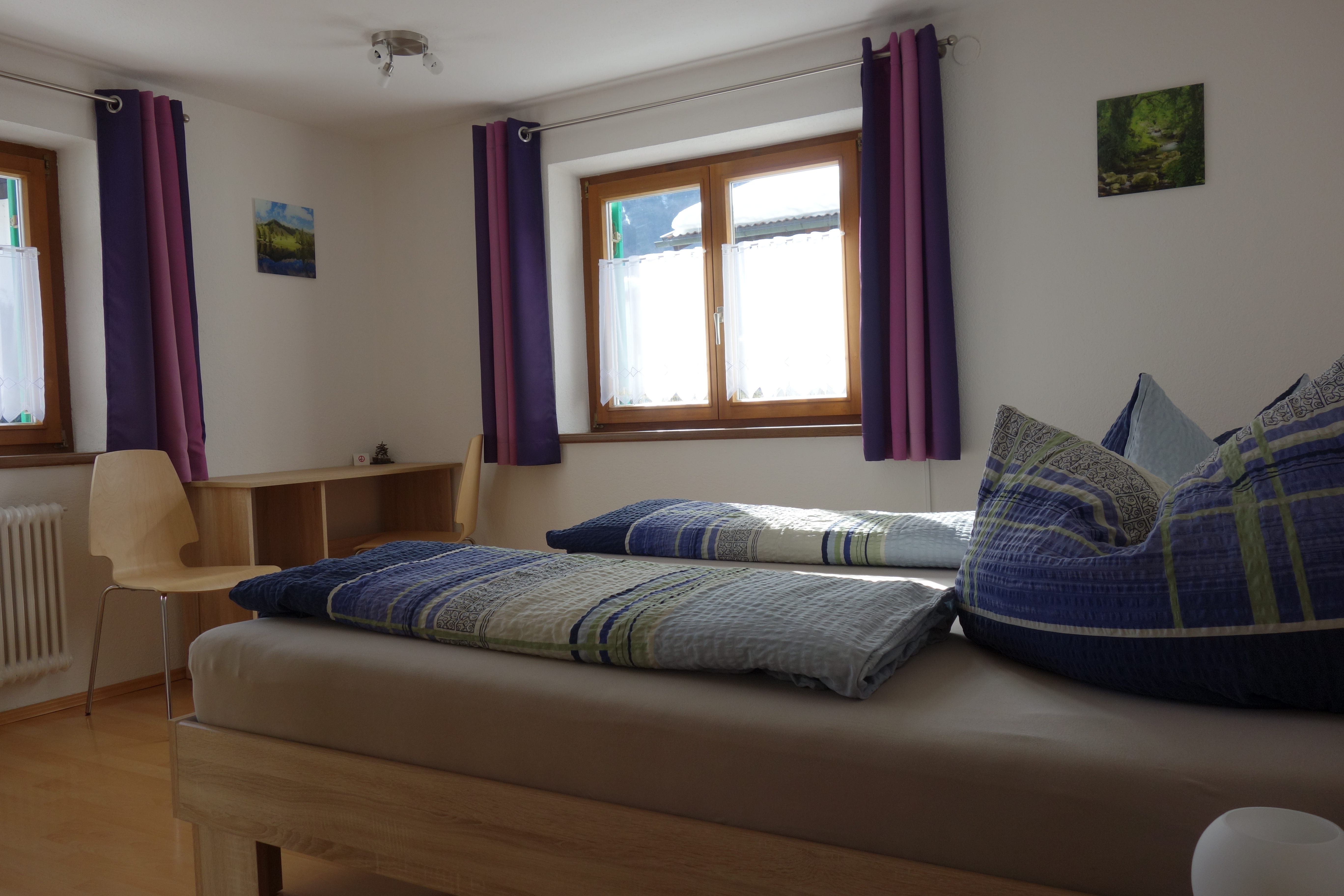 Schlafzimmer 2 der Ferienwohnung Astra