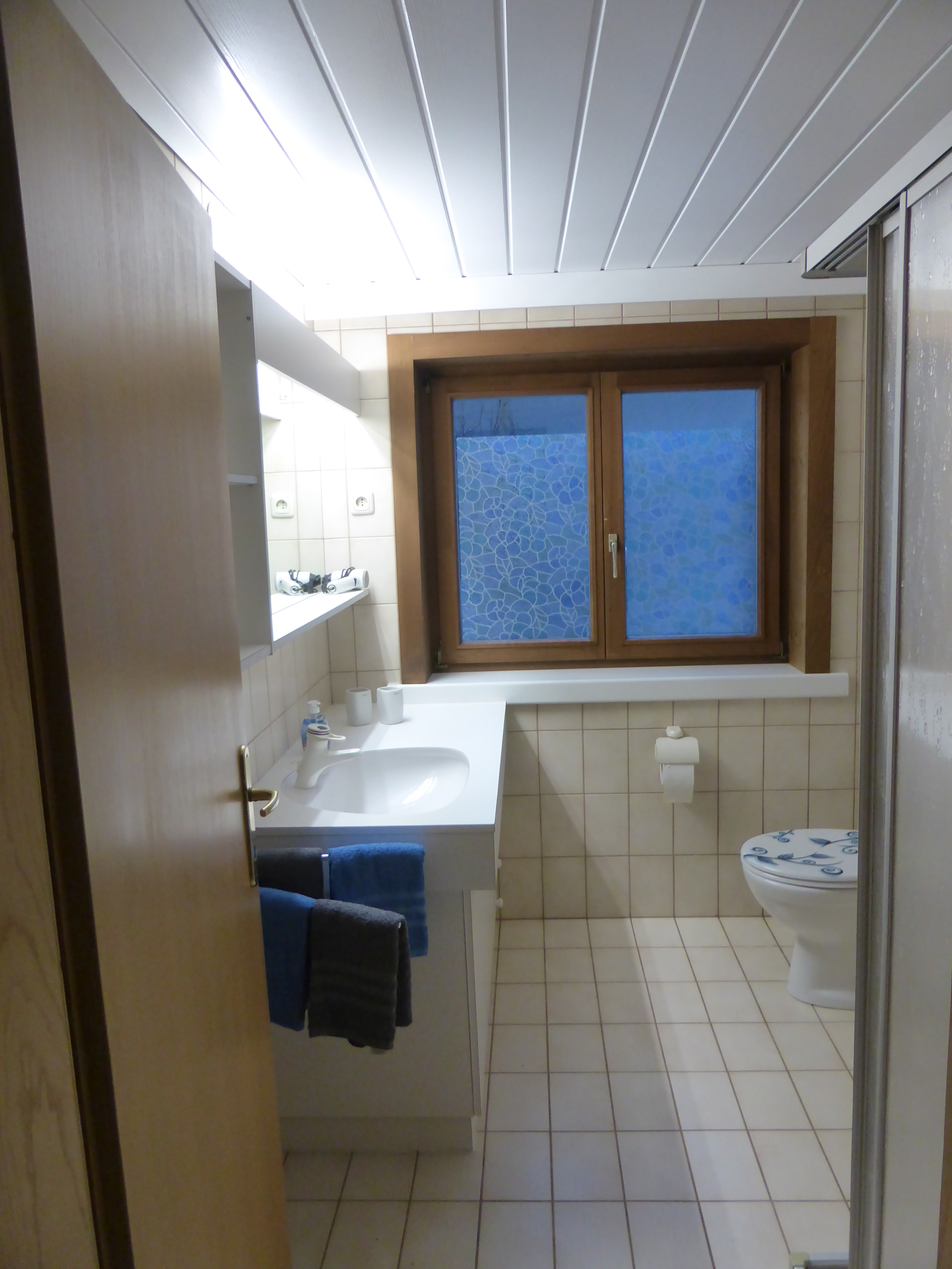 Bad der Ferienwohnung Astra