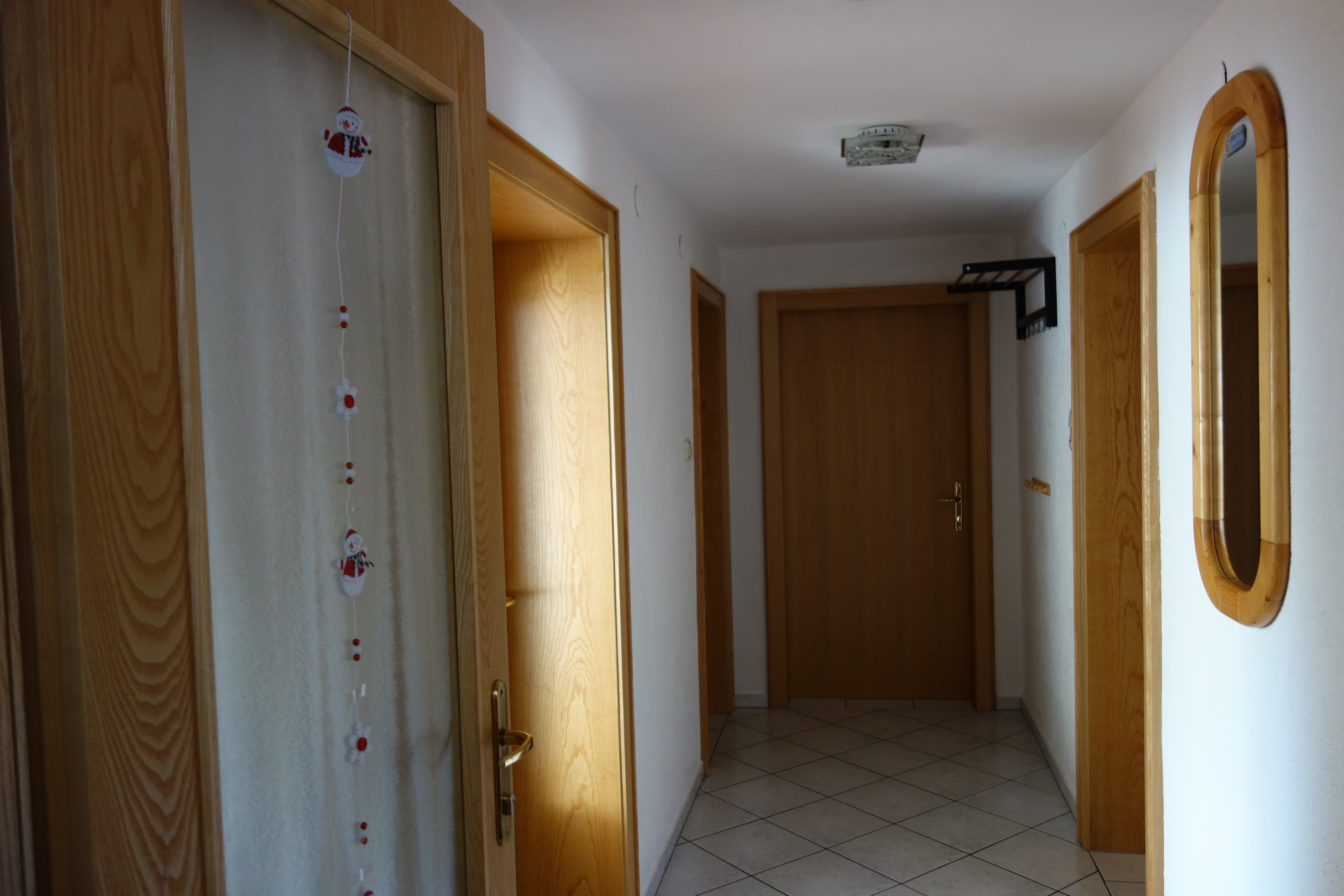 Gang der Ferienwohnung Astra