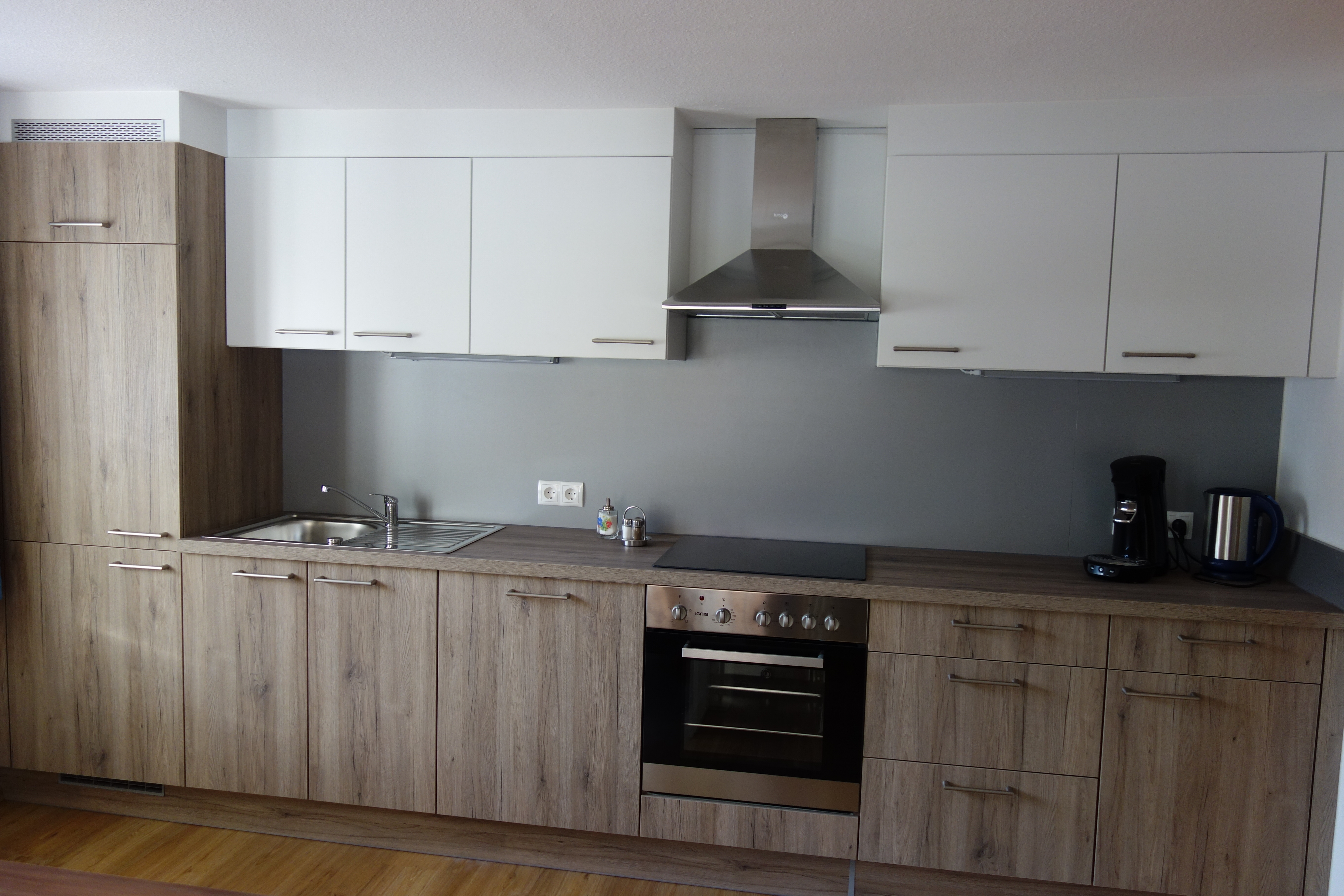 Küche der Ferienwohnung Astra